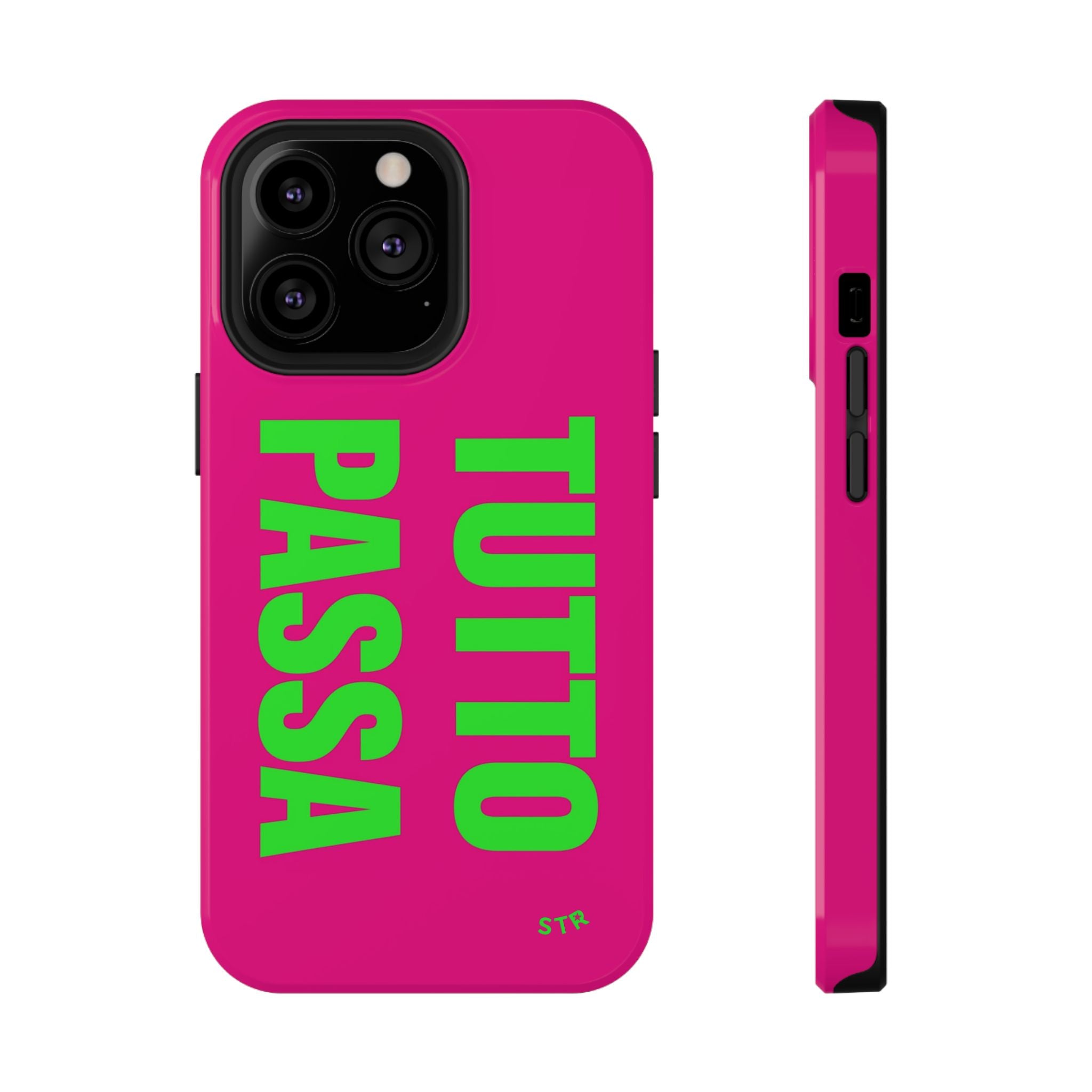 “Tutto Passa” protective phone case
