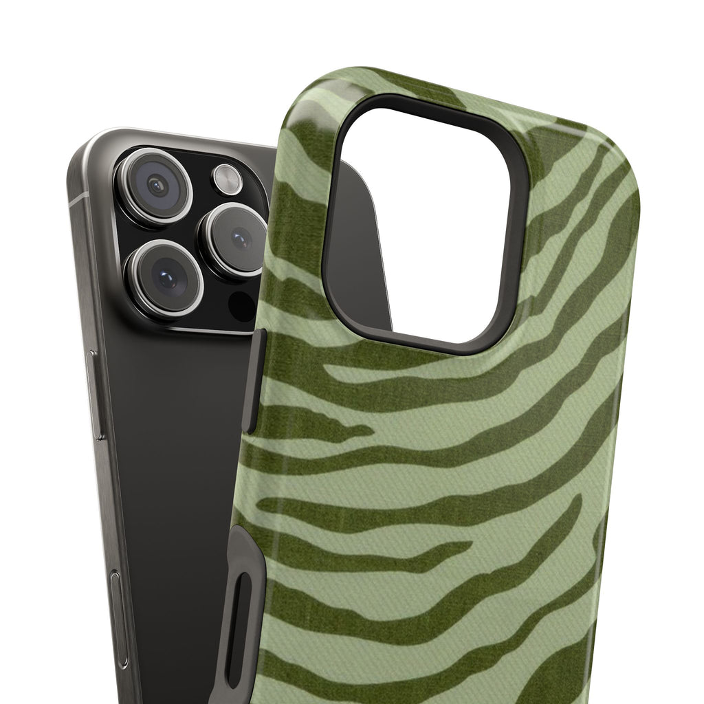 "Olive Zebra” protective phone case