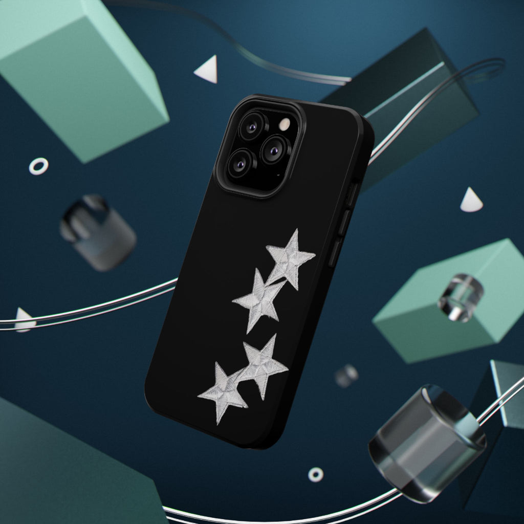 “silver stars” protective phone case