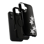 “silver stars” protective phone case