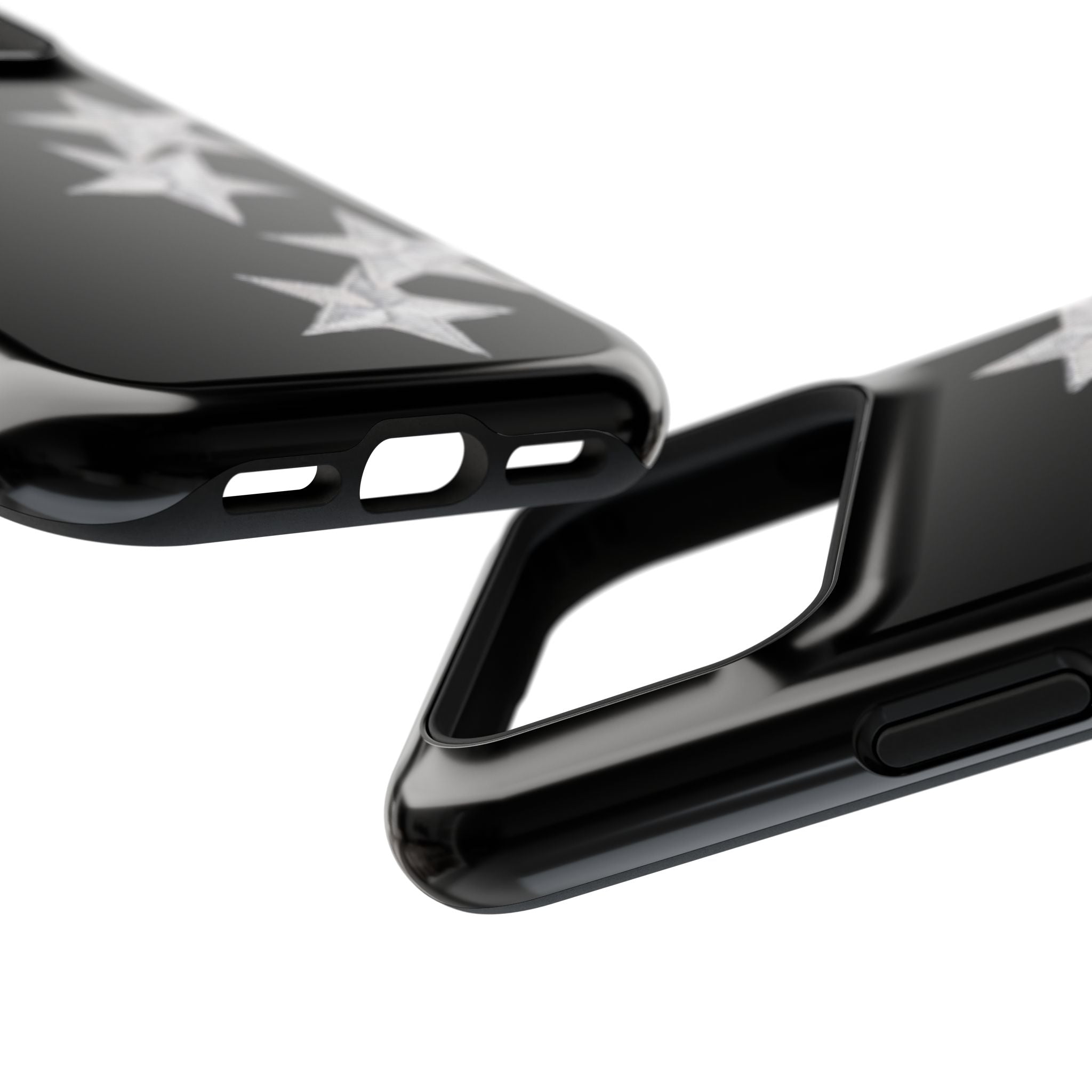 “silver stars” protective phone case