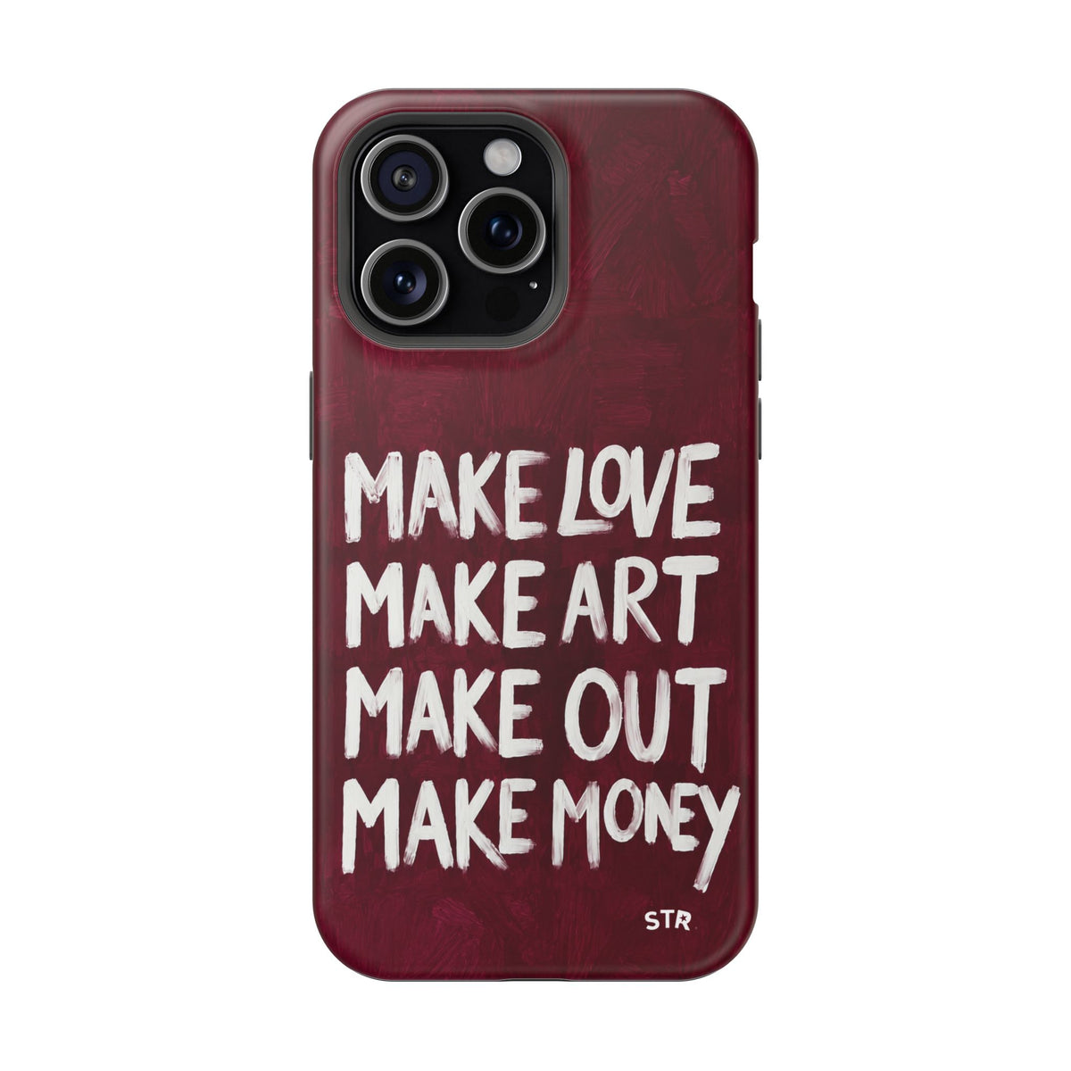 “make art” protective phone case