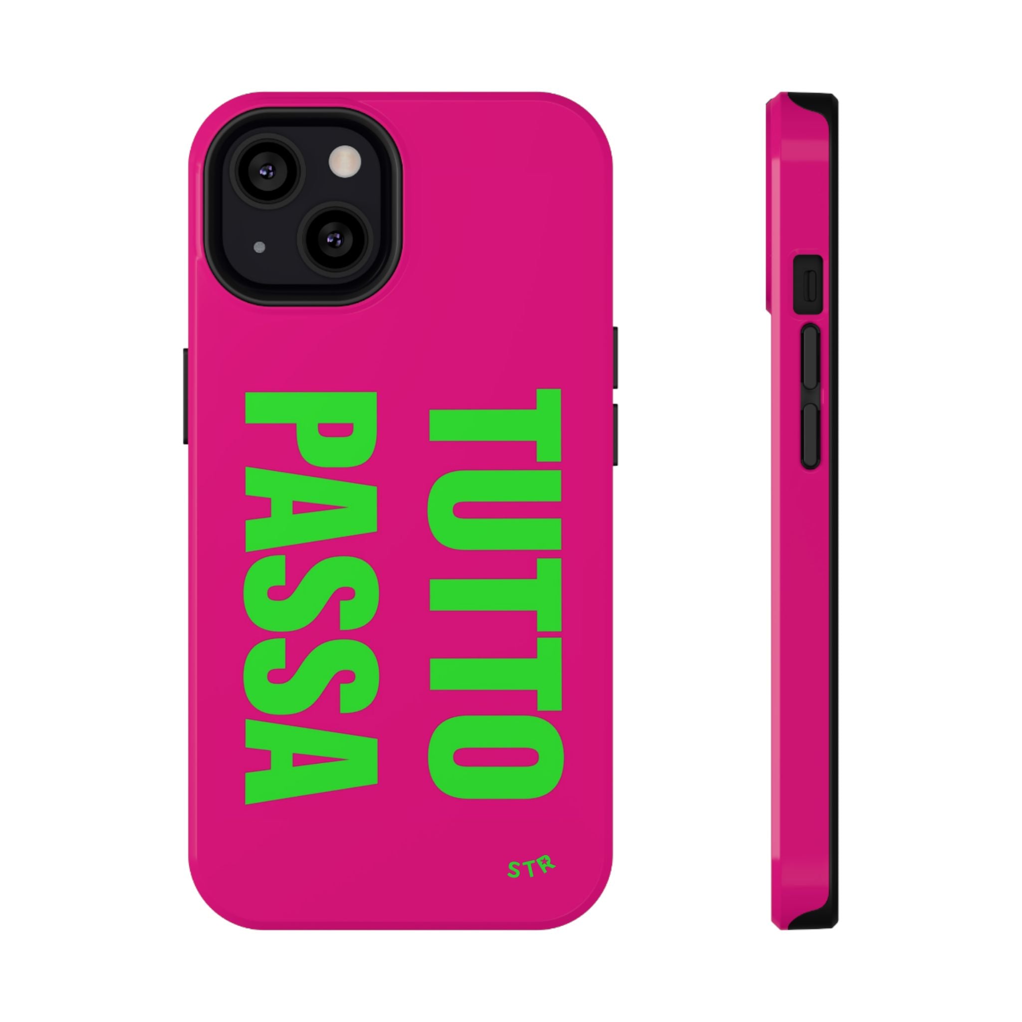 “Tutto Passa” protective phone case