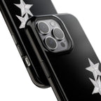 “silver stars” protective phone case