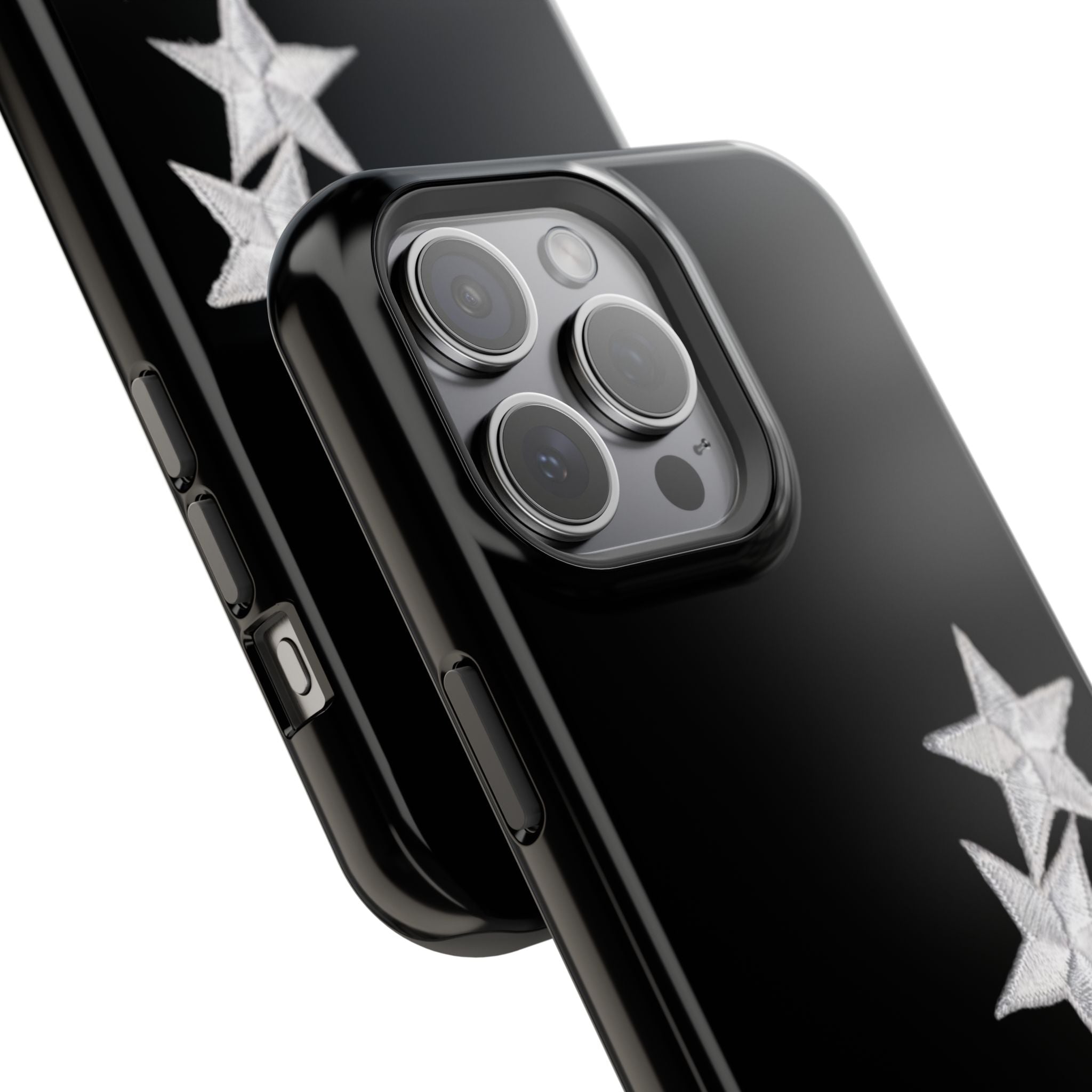 “silver stars” protective phone case