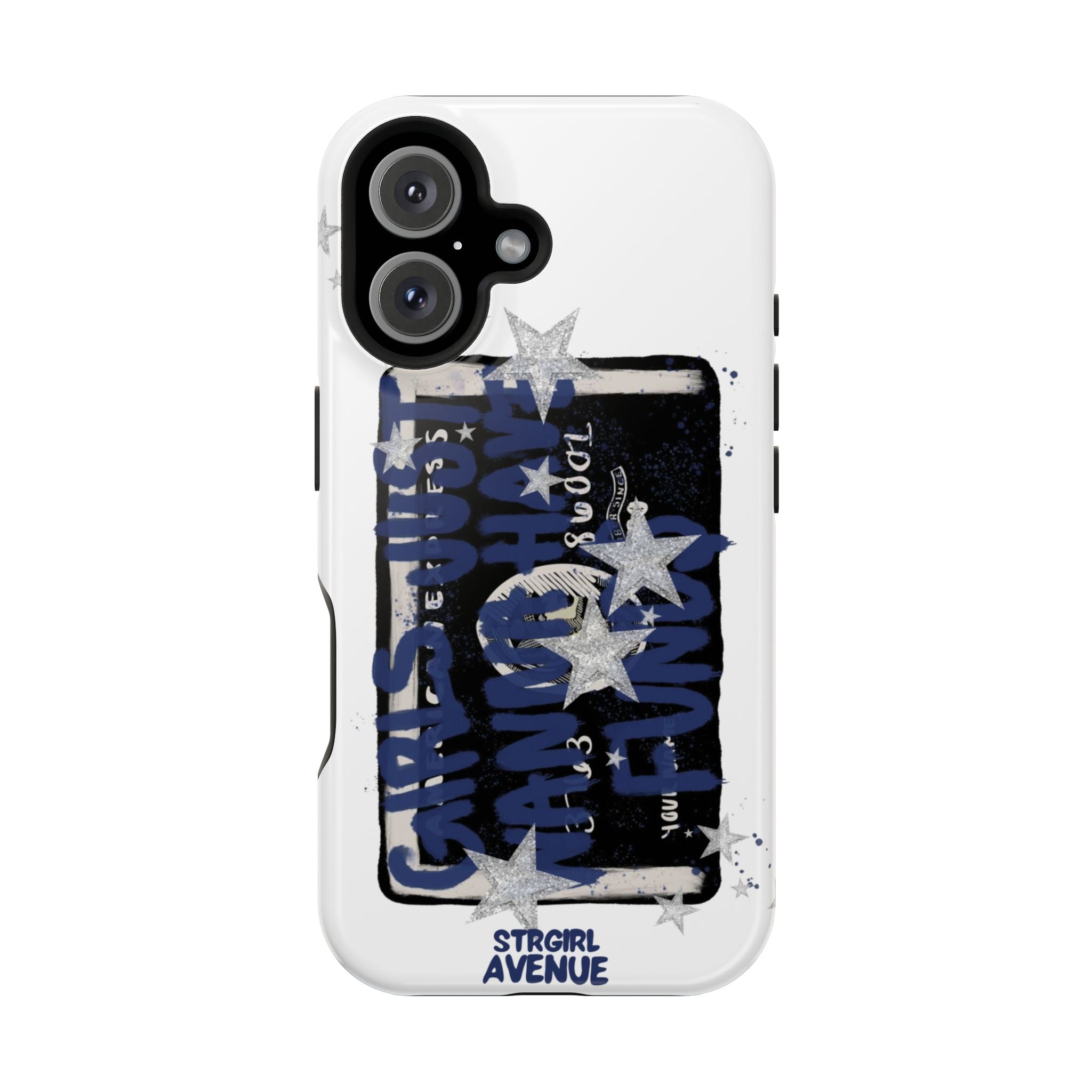“wanna have funds” protective phone case
