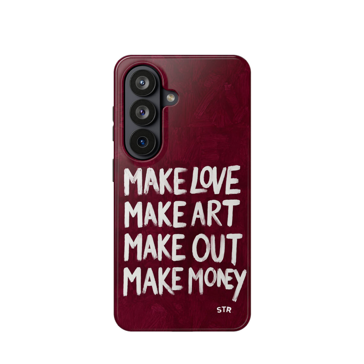 “make art” protective phone case