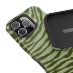 "Olive Zebra” protective phone case