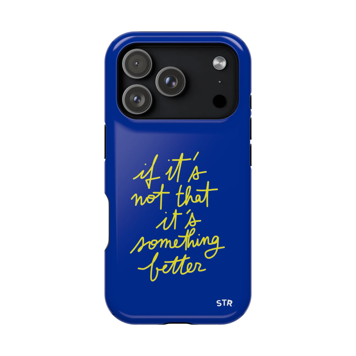 "better things are coming ” protective phone case