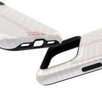 “lace gingham” protective phone case