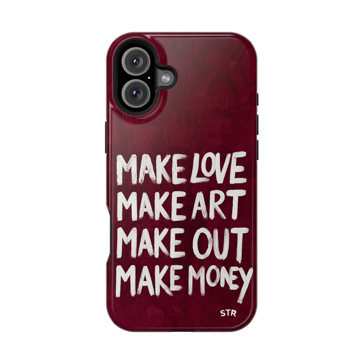 “make art” protective phone case