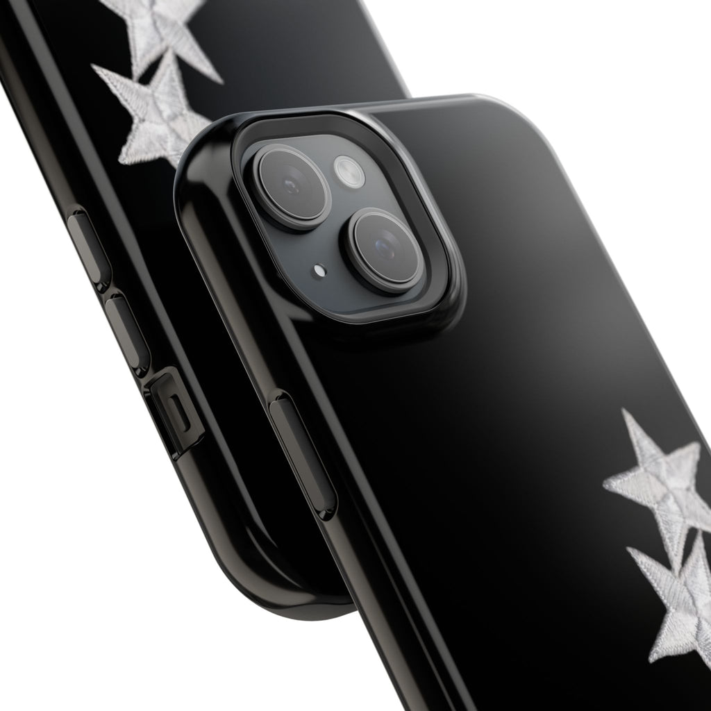 “silver stars” protective phone case