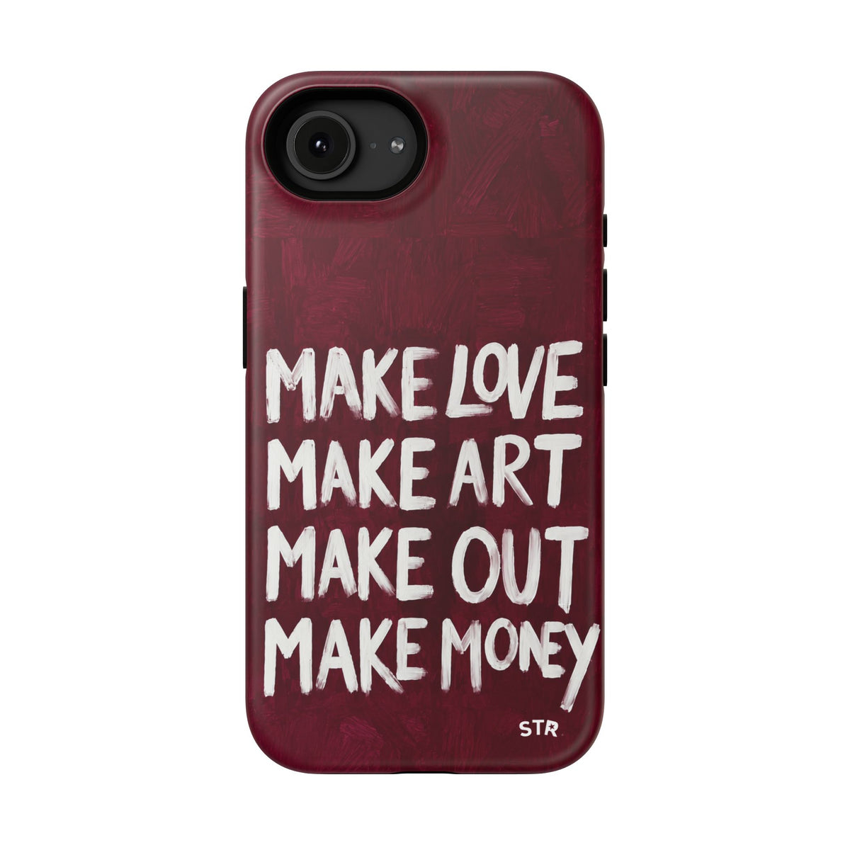 “make art” protective phone case