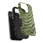 "Olive Zebra” protective phone case