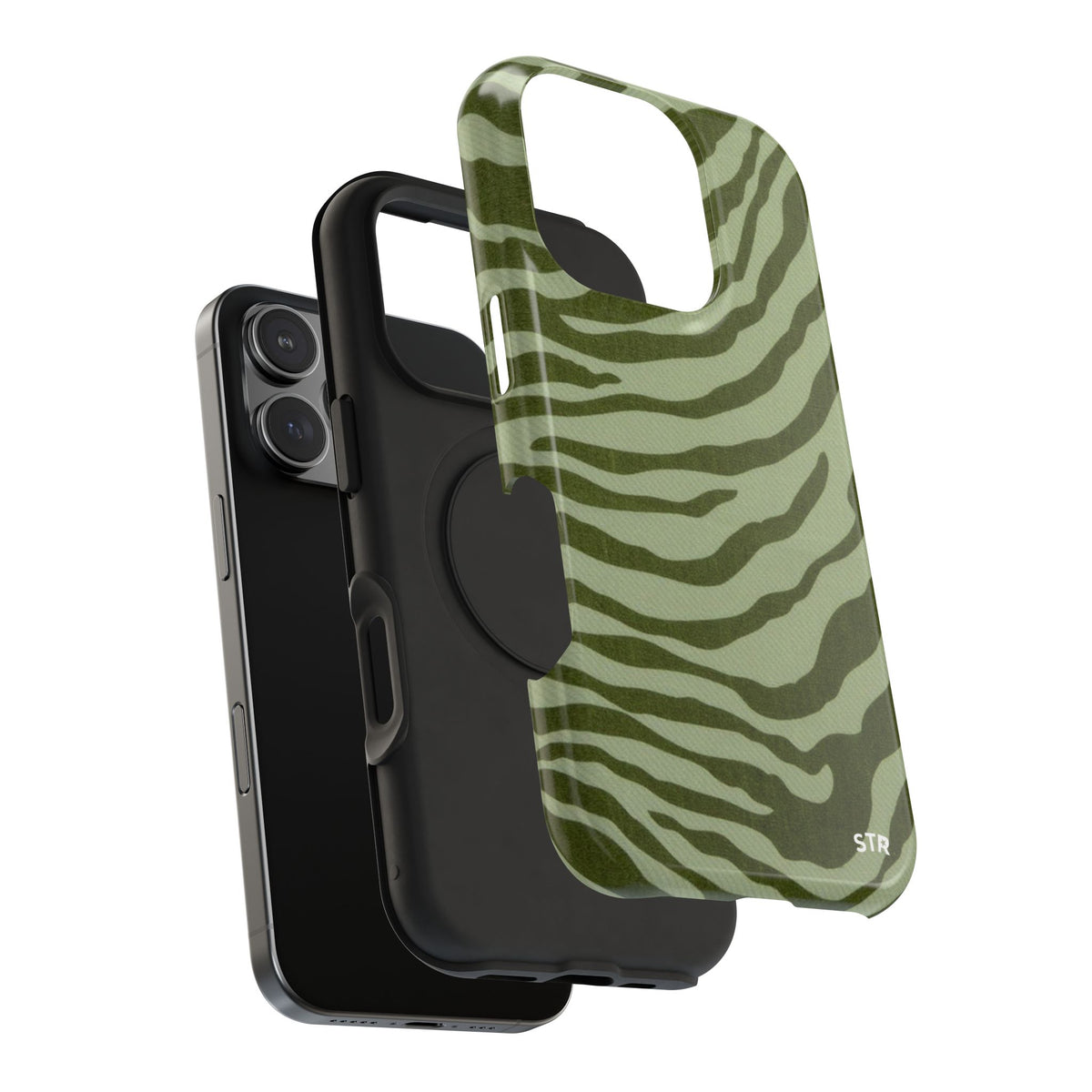 "Olive Zebra” protective phone case