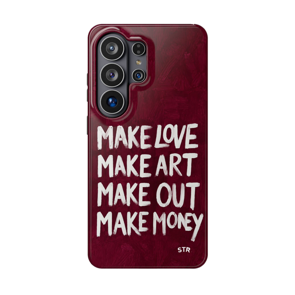 “make art” protective phone case