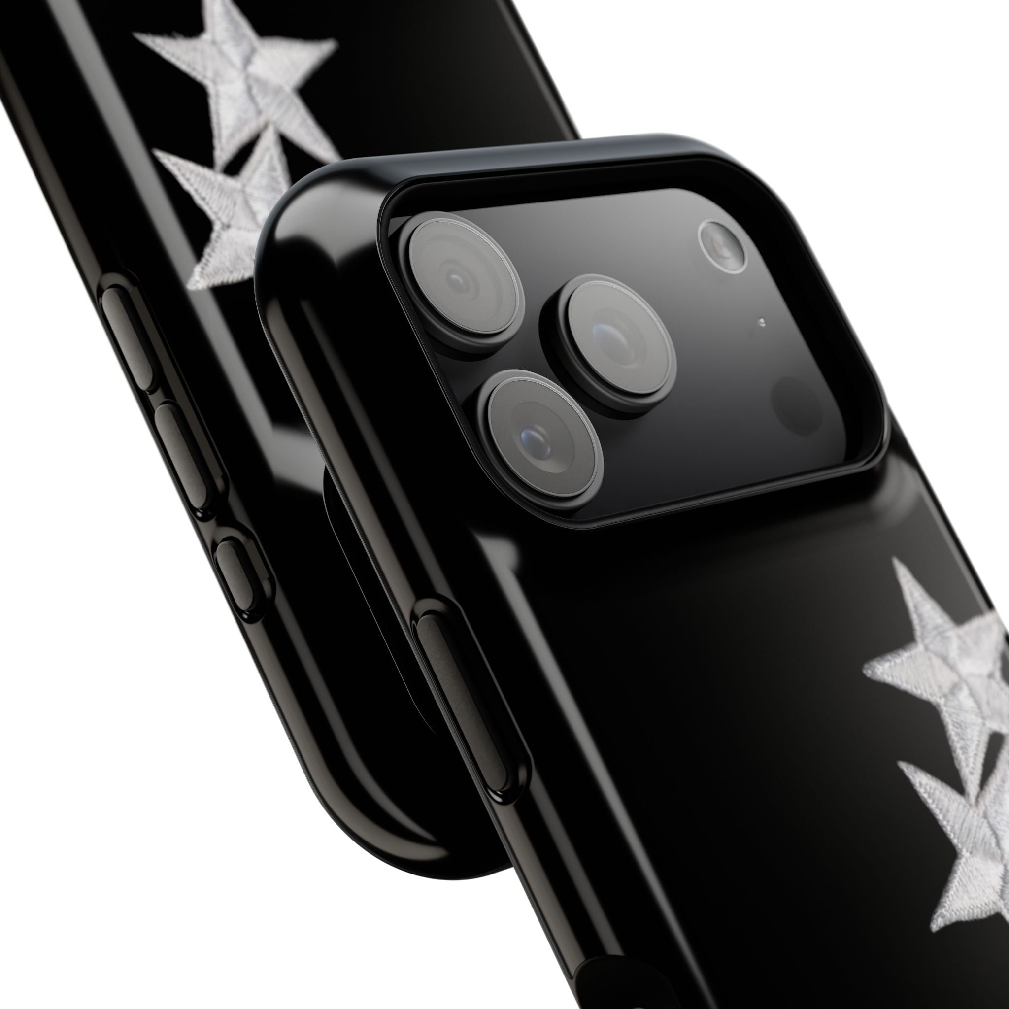 “silver stars” protective phone case