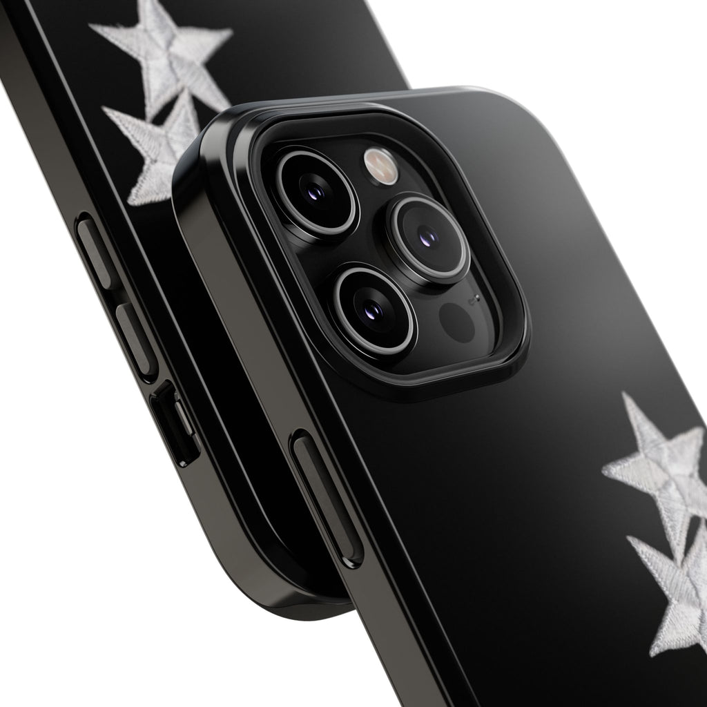 “silver stars” protective phone case